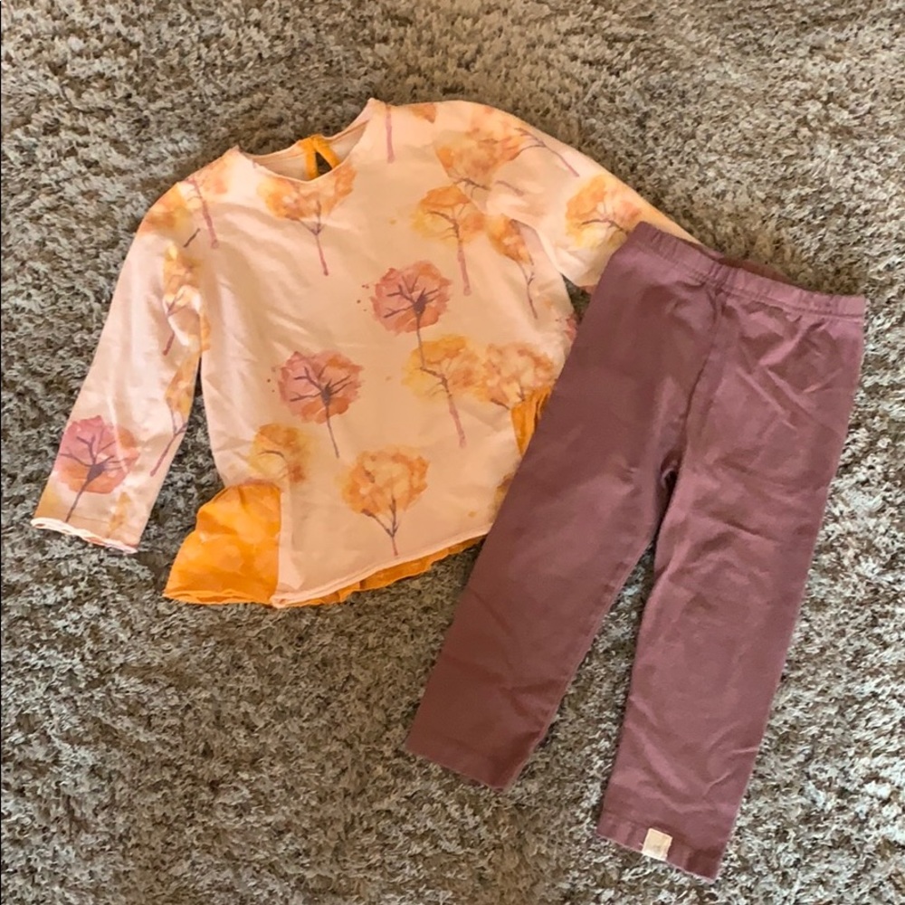 Burt’s Bees organic cotton outfit; EUC